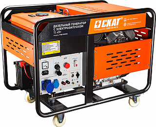 Дизельный генератор SKAT УГД-15000EТ с АВР