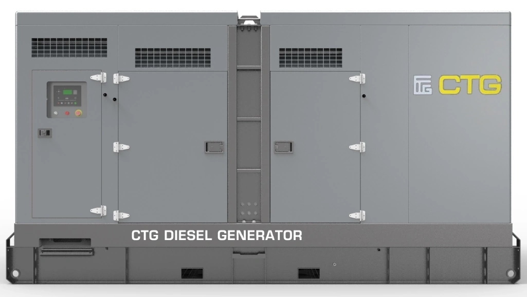 Дизельный генератор CTG 275C в кожухе