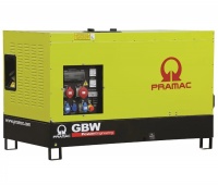 Дизельный генератор Pramac GBW 10 P 3 фазы в кожухе