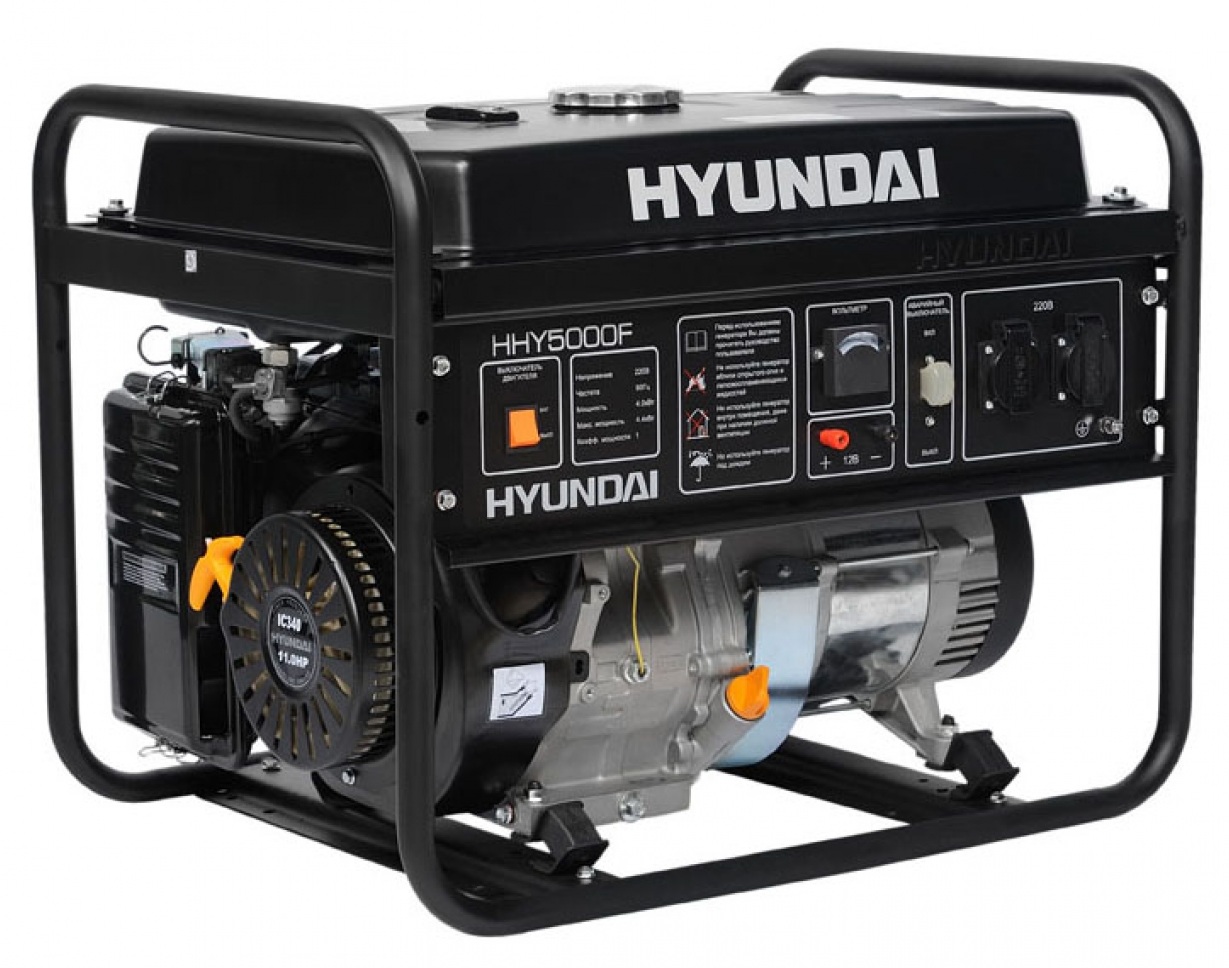 Бензиновый генератор Hyundai HHY 5000F