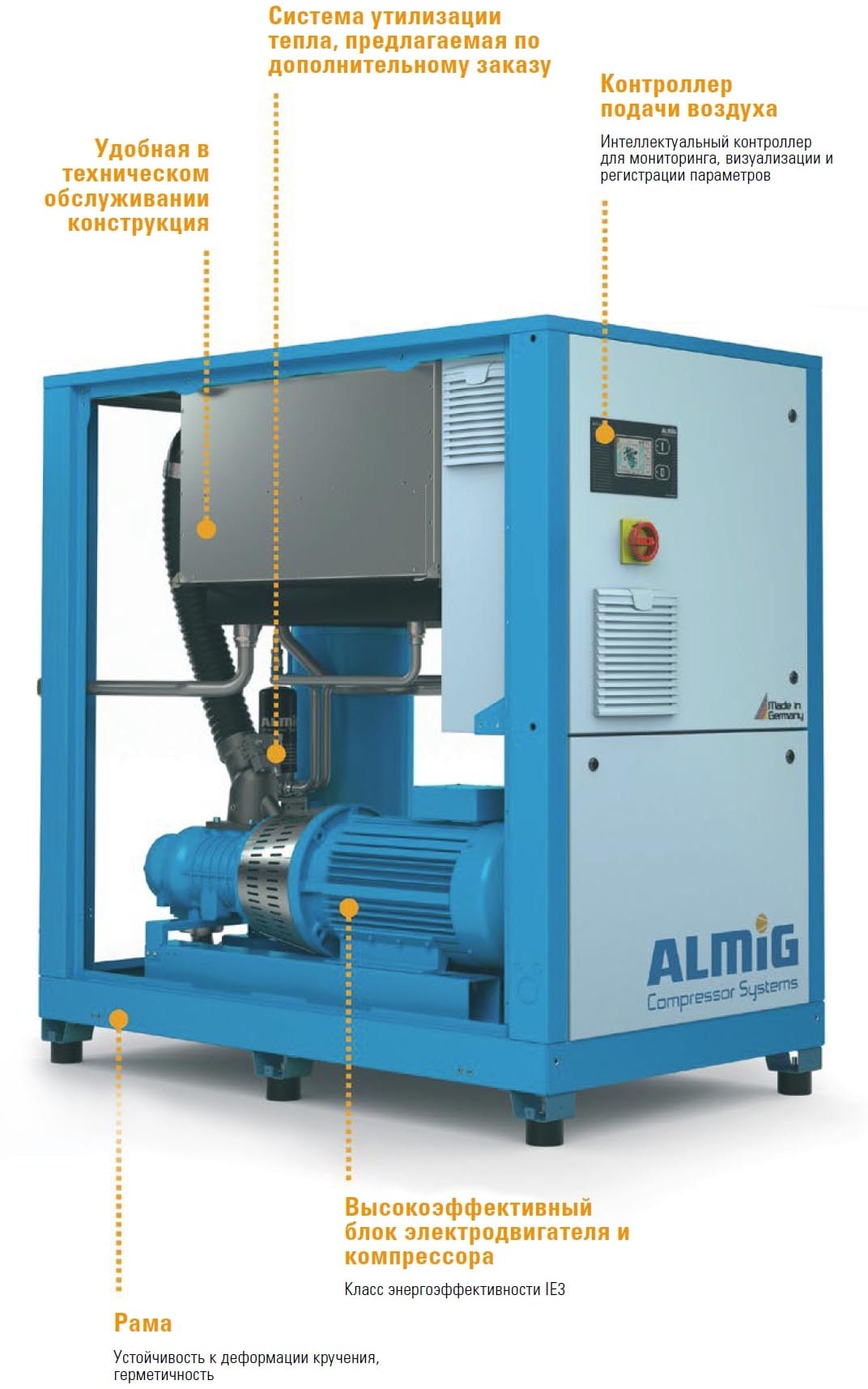 Винтовой компрессор ALMiG G-DRIVE-37 13