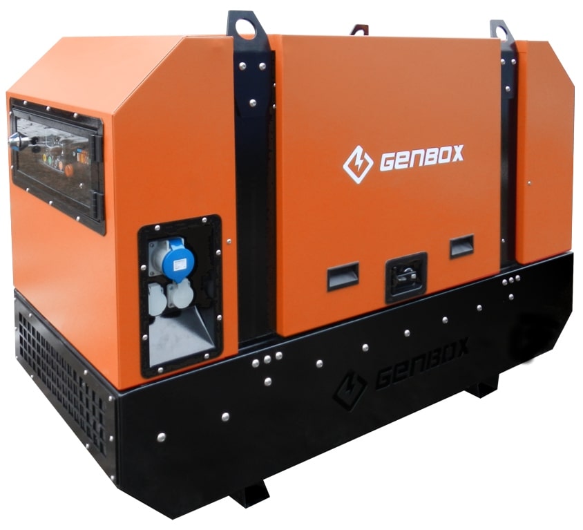 Дизельный генератор GENBOX JD48 в кожухе с АВР
