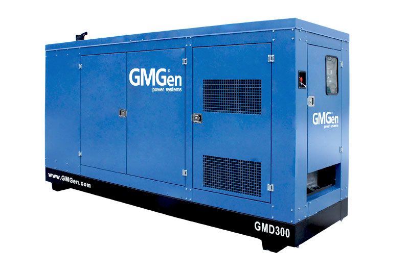 Дизельный генератор GMGen GMD300 в кожухе с АВР