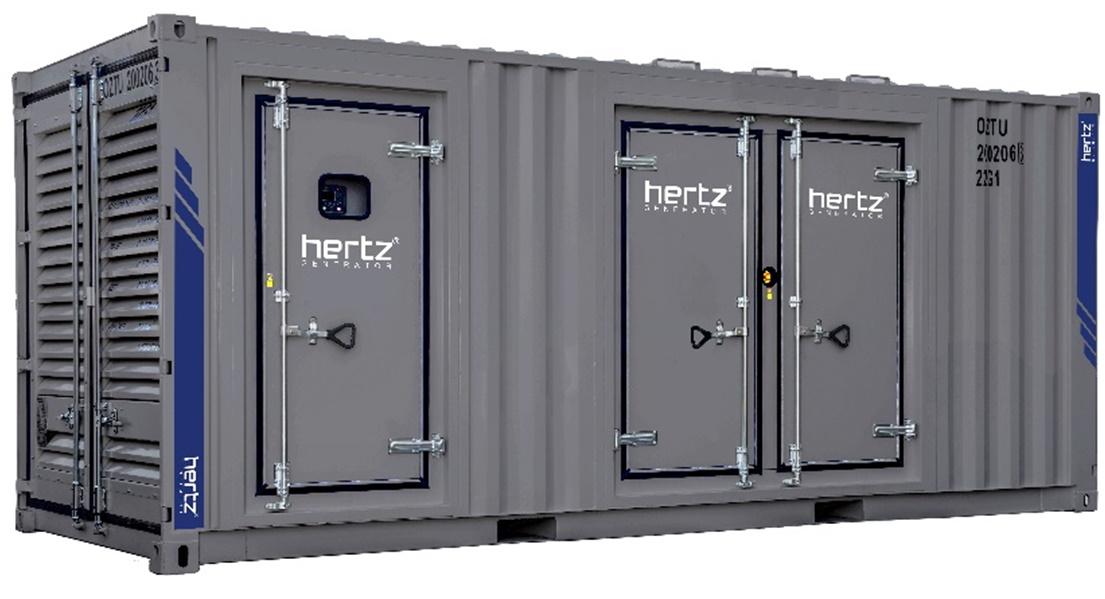 Дизельный генератор Hertz HG 1400 BC в кожухе с АВР