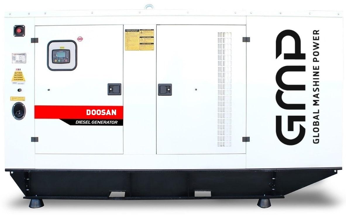 Дизельный генератор Doosan GMP 1000DM в кожухе