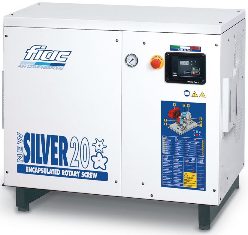 Винтовой компрессор Fiac NEW SILVER 20 SD 8