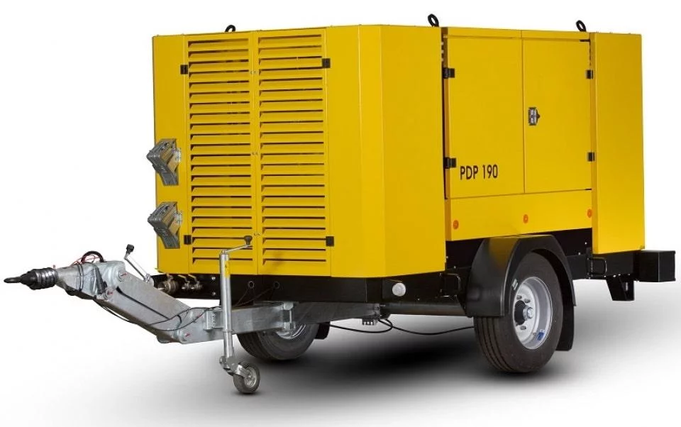 Дизельный компрессор Dalgakiran PDC 190-14 (фикс с тормозом)