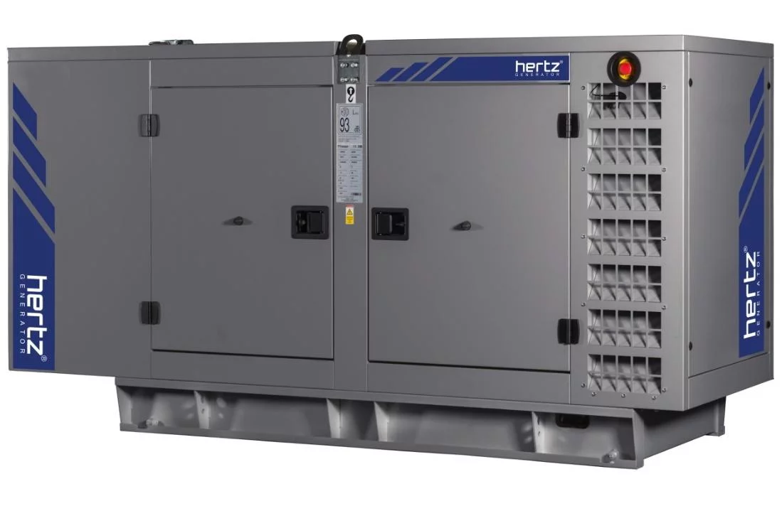Дизельный генератор Hertz HG 262 BC в кожухе