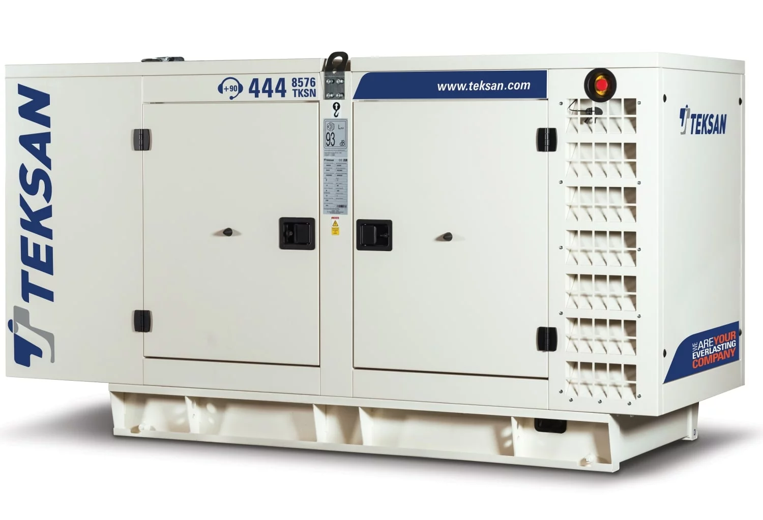 Дизельный генератор Teksan TJ25BD-1 в кожухе