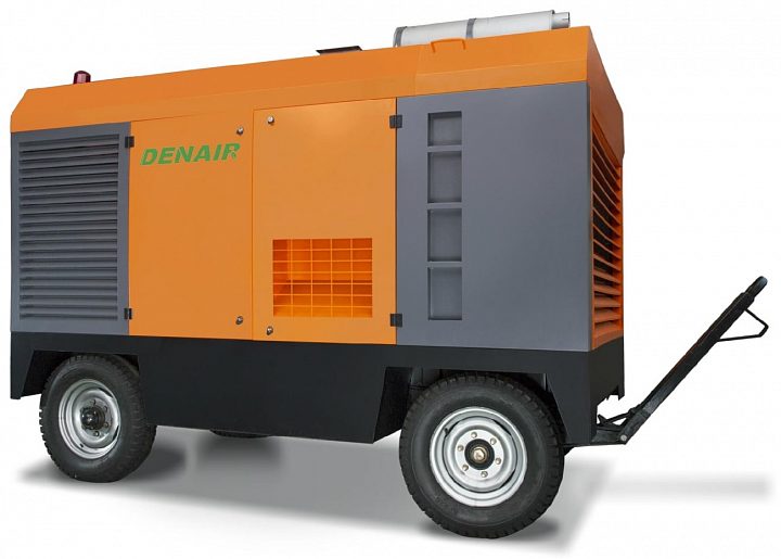 Дизельный компрессор Denair DACY-17/13 (на шасси)