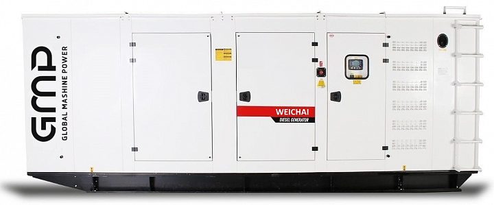 Дизельный генератор Weichai GMP 825WA в кожухе