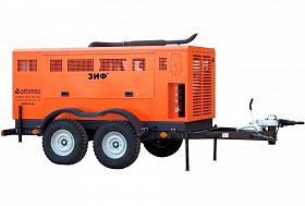 Дизельный компрессор ЗИФ ПВ-24/1,5 на шасси — фото 1