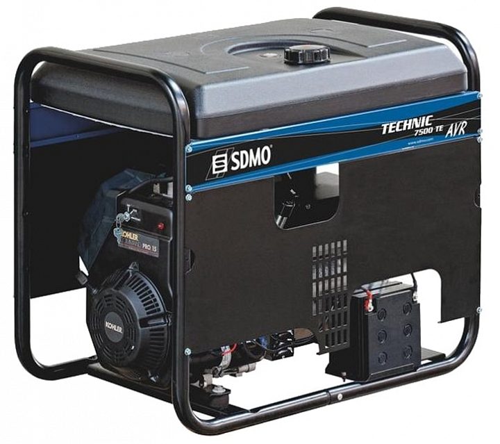 Бензиновый генератор SDMO TECHNIC 7500 TE AVR M с АВР