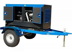Дизельный генератор ТСС АД-15С-Т400-2РКМ7 на шасси с АВР — фото 2