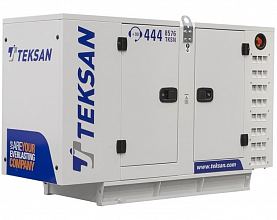 Дизельный генератор Teksan TJ60BD5C в кожухе — фото 2