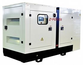 Дизельный генератор Z-Power ZP165P в кожухе — фото 1