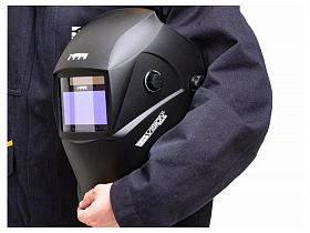 Маска сварщика КЕДР (В РАЗОБР.ВИДЕ) "К-202 PRIME", черная — фото 6