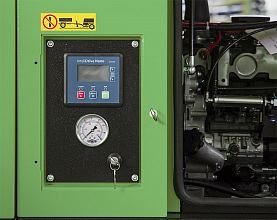 Дизельный компрессор Atmos PDP 15 регул с тормозом — фото 4
