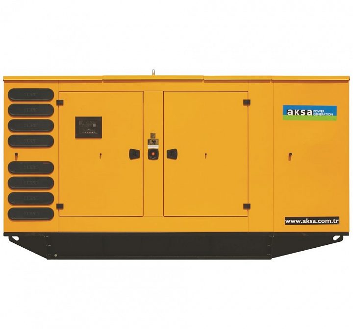Дизельный генератор Aksa APD825M в кожухе